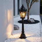 Pathway Lighting Post Waterproof Aluminum Garden Bollard Light