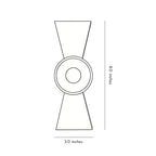 Contemporary up down Wall Lights LED Waterproof Washer Light