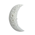 Wall Light Moon Modern Minimalist Resin Bedroom Textured Crescent Lamp