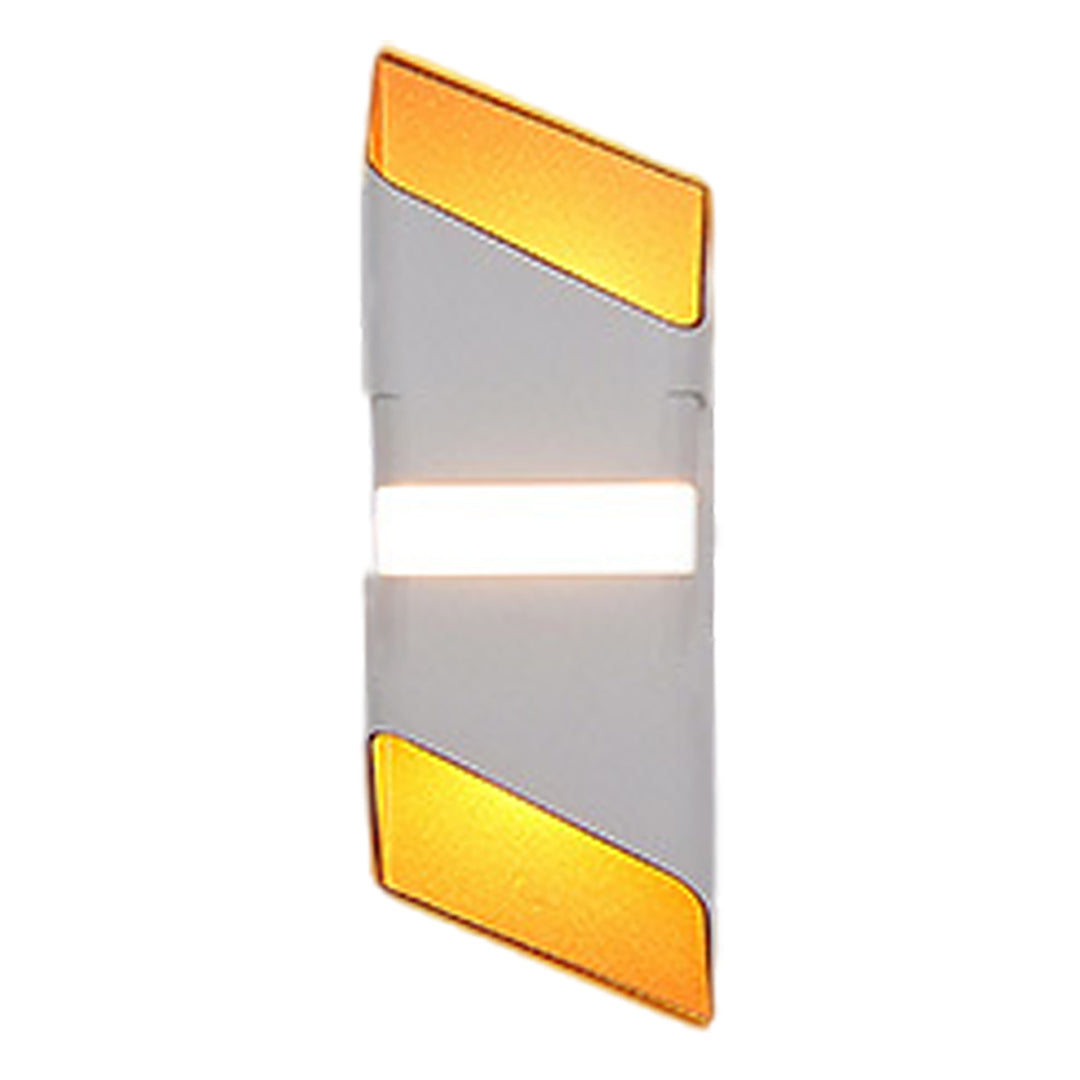 Square Tube LED  Up And Down Outdoor Wall Lights