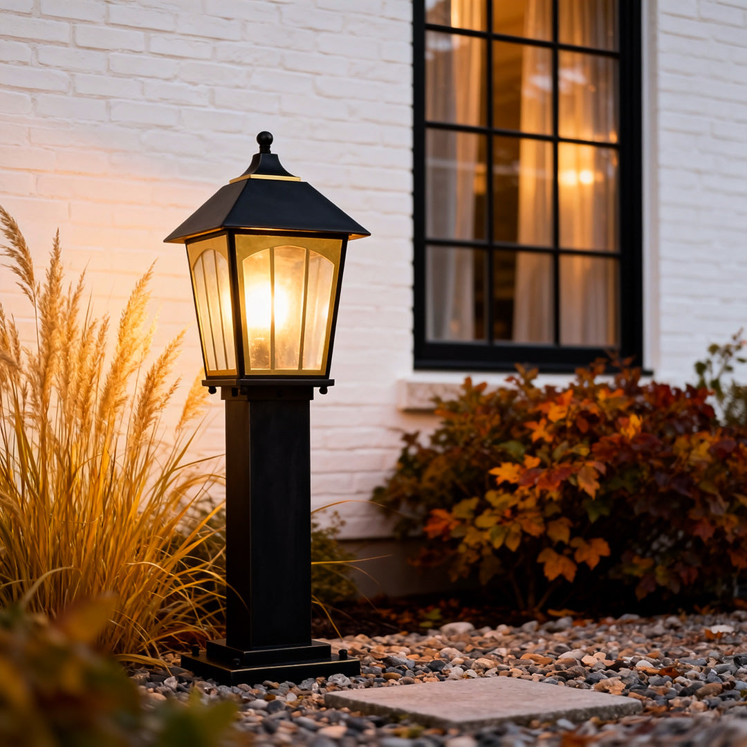 Copper LED Path Lights Outdoor Waterproof Garden Light