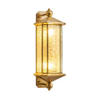Copper Outdoor Wall Lantern Mid-Century Outdoor Light