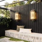 Copper Outdoor Wall Lantern Mid-Century Outdoor Light