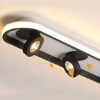 Corridor Ceiling Light Elliptical LED Adjustable Angle Light