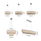Country French Chandelier Gold Crystal Ceiling Light