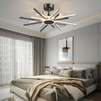 Creative Ceiling Fan Light Modern LED Starburst Light
