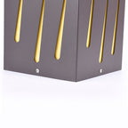 LED Pathway Lighting with Meteor Visual Effect Elegant Outdoor Decor