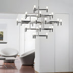 Creative Metal Special-Shaped Geometric LED Designer Nordic Chandelier