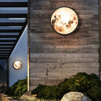 Modern Moon Wall Light Creative Outdoor Waterproof LED Light