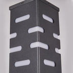 Modern Rectangular Outdoor Bollard Lights - Sleek and Durable
