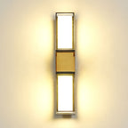 Creative Up and Down Lights Waterproof LED Wall Sconces Outdoor Wall Lights