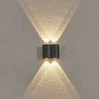 Outdoor Wall Light up down Black LED Waterproof Light