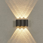 Outdoor Wall Light up down Black LED Waterproof Light