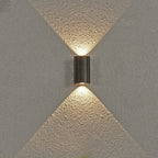 Outdoor Wall Light up down Black LED Waterproof Light
