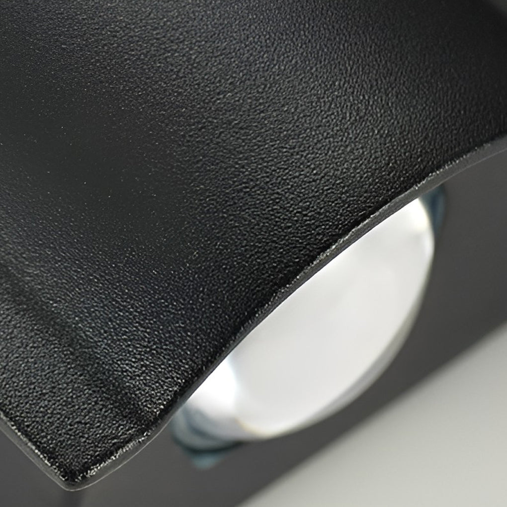 Outdoor Wall Light up down Black LED Waterproof Light