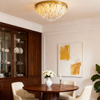 Crystal Ceiling Lights Flush Mount French Luxury Lamp
