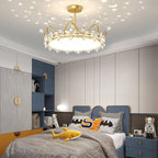 Crystal Crowns 3 Step Dimming with Starry Sky Projection LED Ceiling Lights