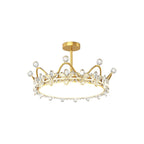 Crystal Crowns 3 Step Dimming with Starry Sky Projection LED Ceiling Lights