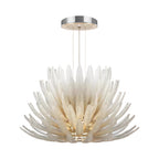 Deco Chandelier Luxury Stainless Steel Glass Ceiling Lights