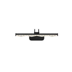Crystal-Like Bathroom Vanity Light with Multi-Faceted Prismatic Acrylic Shade