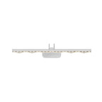 Crystal-Like Bathroom Vanity Light with Multi-Faceted Prismatic Acrylic Shade