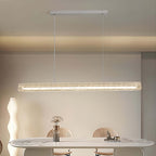 Modern White Pendant Light Frosted Acrylic Island Ceiling Light