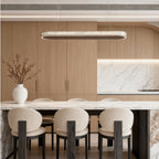 Linear Suspension Lights Elliptical Luxury Ceiling Light