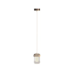 Contemporary Crystal Pendant Lighting Adjustable Ceiling Light