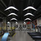 Modern Wrought Iron Chandeliers Creative Swallowtail Ceiling Light