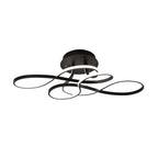 Curve Ceiling Light Simple Geometric Metal LED Light