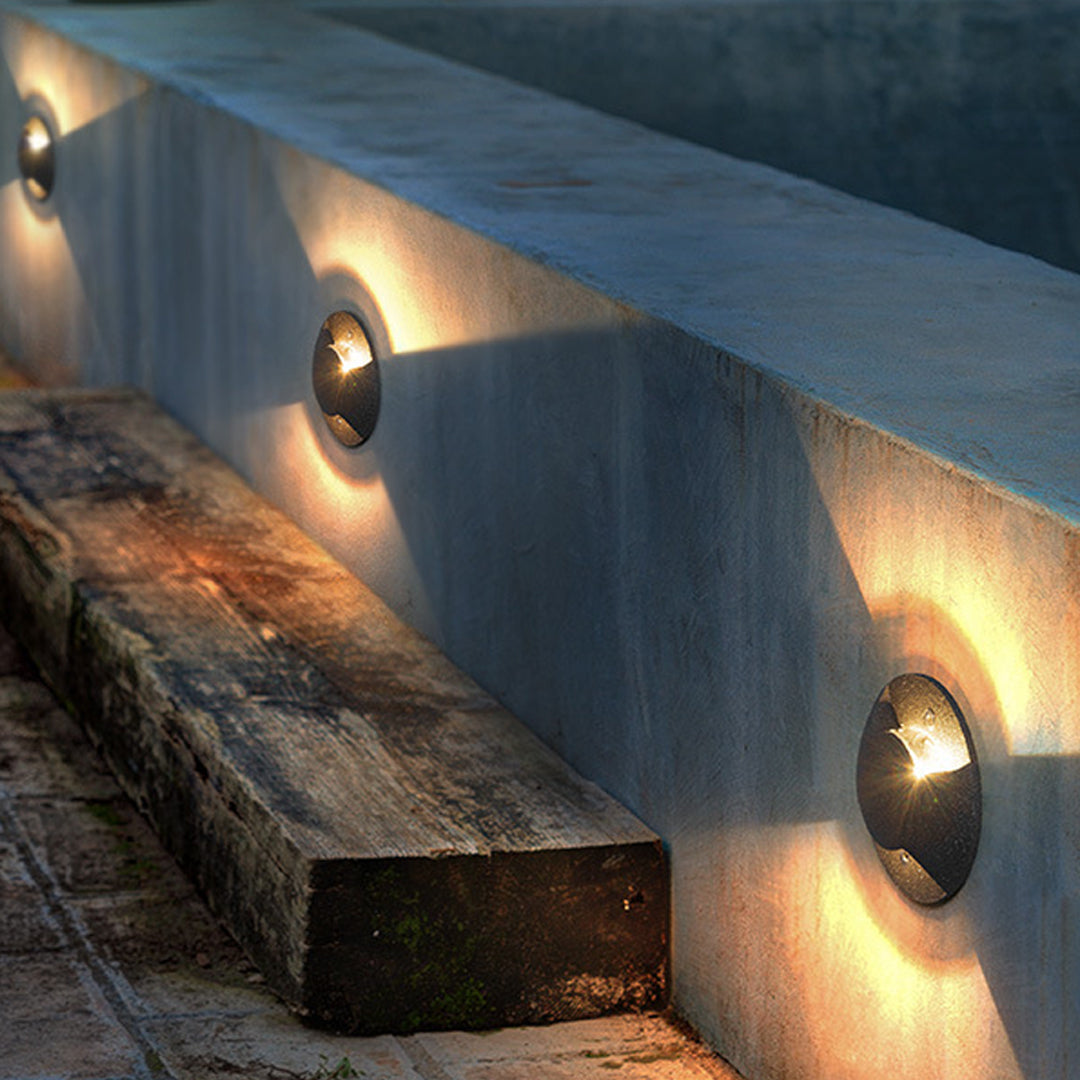 Outdoor LED In-ground Well Lights Side-emitting