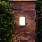 Square Outdoor Wall Light Minimalist LED Waterproof Ambient