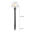 Lawn Stake Light  Solar-Powered  Waterproof Vintage-Style