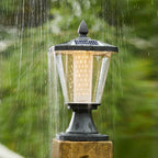 LED Solar Powered Post Cap Lights Waterproof Column Lights