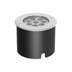 Aluminum LED Outdoor In-ground Lights Modern Style