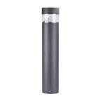 LED Outdoor Bollard Pathway Lights Black Garden Pole Light