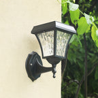 Solar Outdoor Sconce Lights Waterproof Garden Light