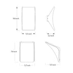 LED Outdoor In Wall Lights Waterproof Minimalist Style