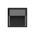 Geometric LED Outdoor Step Lights Minimalist Style
