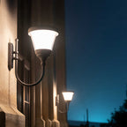 Black Outdoor Wall Mount Lighting Waterproof Garden Light