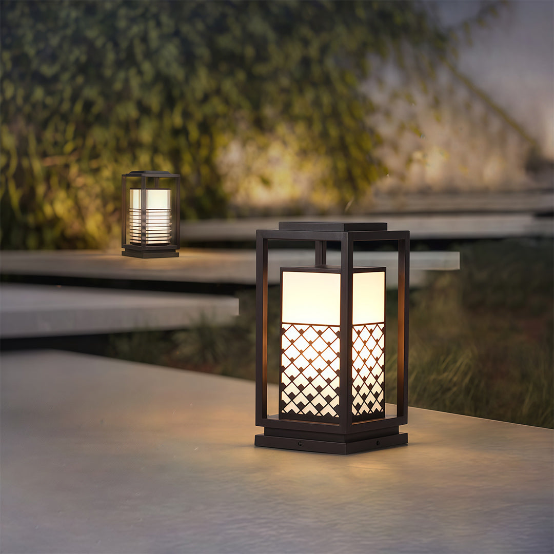 Bollard Light Fixtures Waterproof Landscape Lights