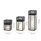 Decorative Bollards with Lights Outdoor Waterproof Lamp