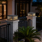 Pillar Gate Light Modern Square Waterproof Light