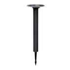 Decorative Solar Path Lights Modern Black Garden Light