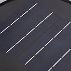 Decorative Solar Path Lights Modern Black Garden Light
