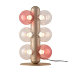 Minimalist LED Glass Bubble Table Lamp Multi-ball Decorative Lamp