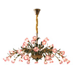 Vintage Floral Chandelier Vintage Rustic Branch Ceiling Light