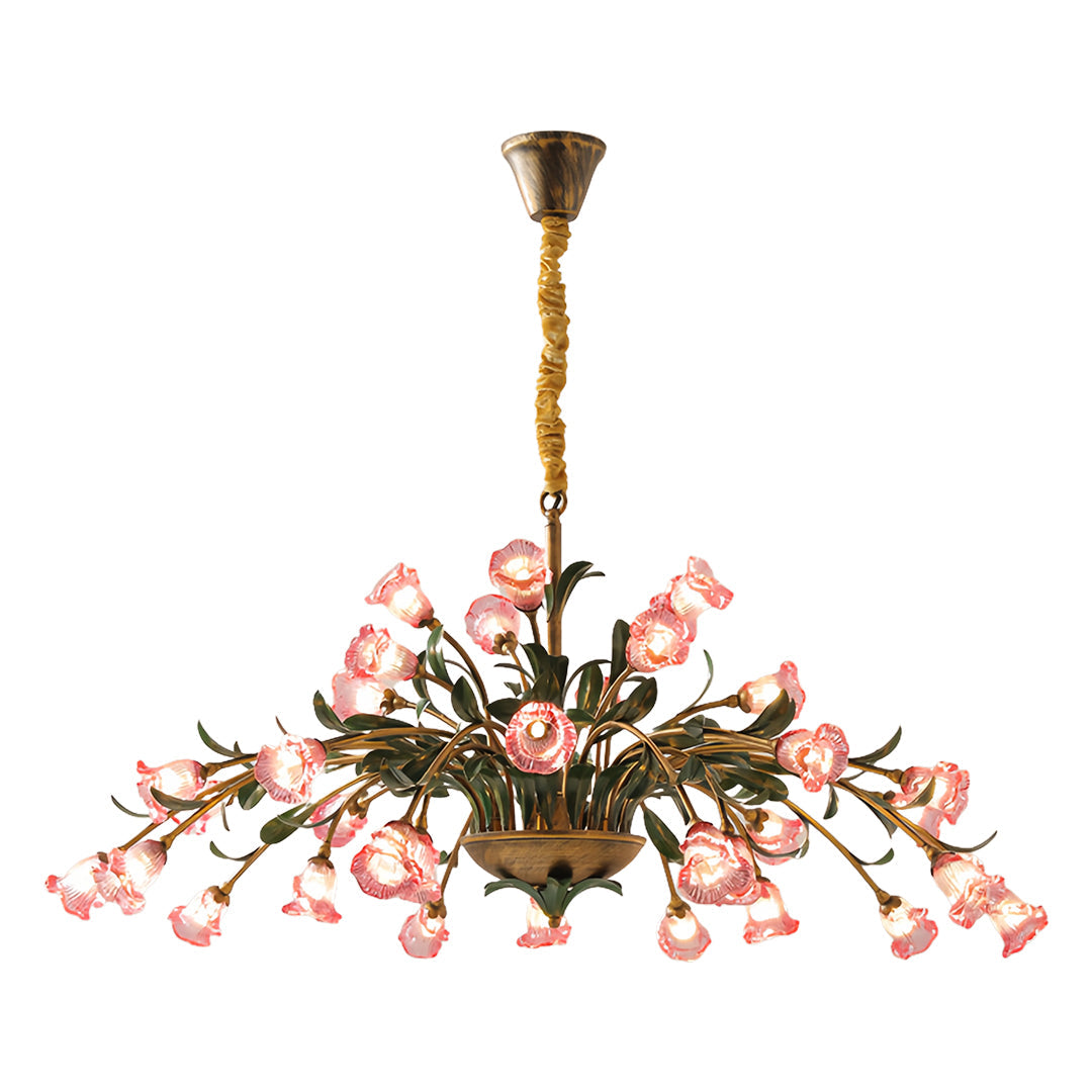 Vintage Floral Chandelier Vintage Rustic Branch Ceiling Light