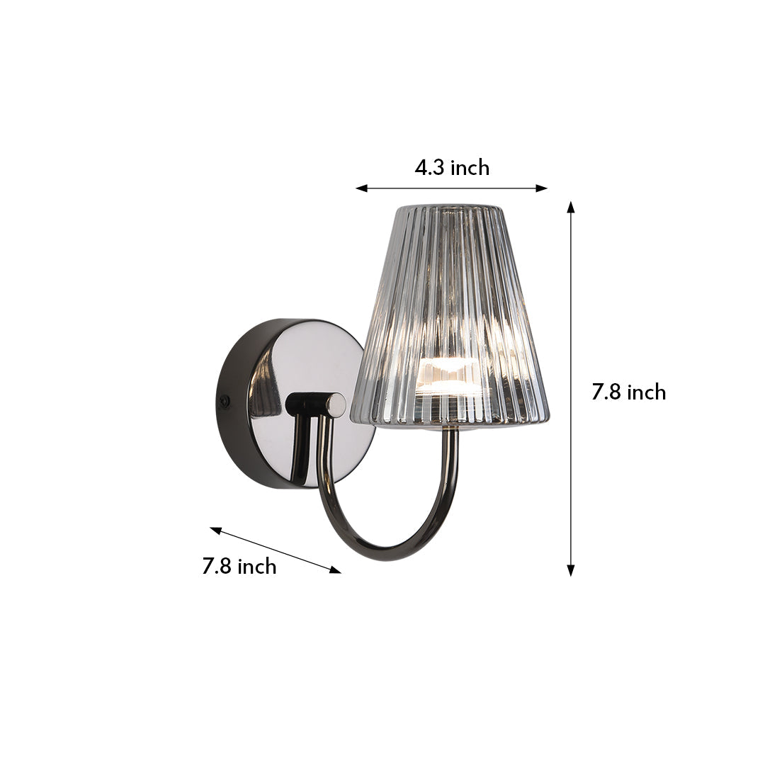 LED Wall Sconce Indoor American Vintage Three-Temperature