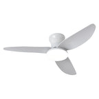 Ceiling Fan with Dimmer Light Modern Small 3-Blade and Remote Quiet